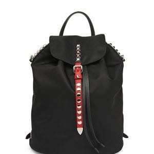 Prada Nylon studded backpack